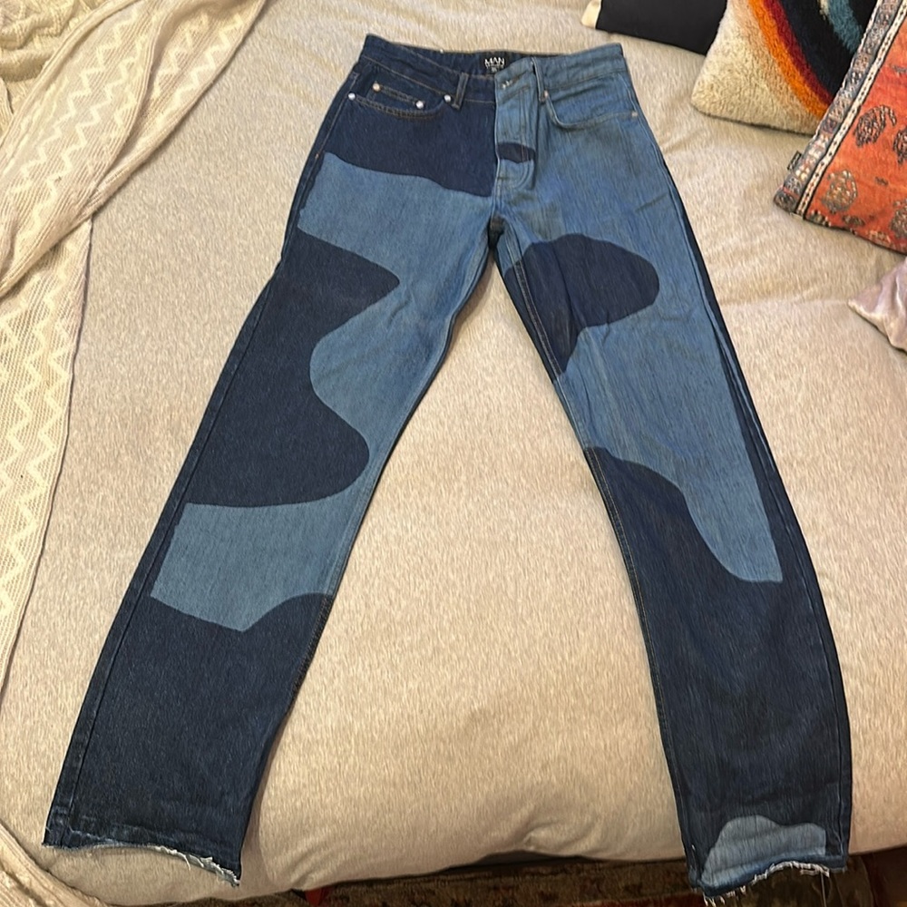 squiggle jeans